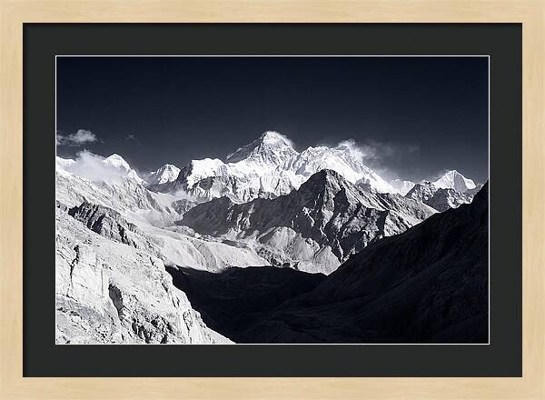 Serene Sunrise Above Everest