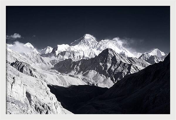 Serene Sunrise Above Everest