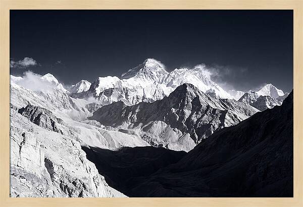 Serene Sunrise Above Everest