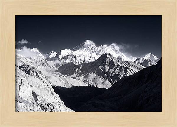 Serene Sunrise Above Everest