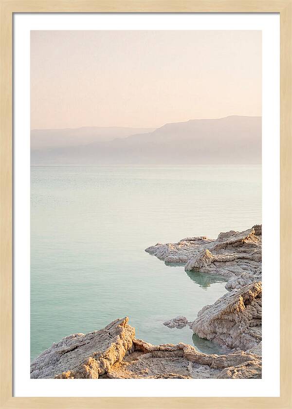 Serene Sunset Over Dead Sea