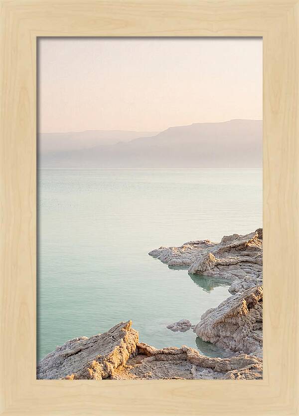 Serene Sunset Over Dead Sea