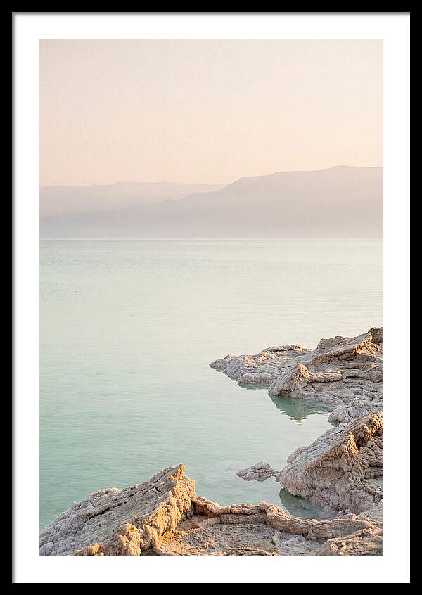 Serene Sunset Over Dead Sea