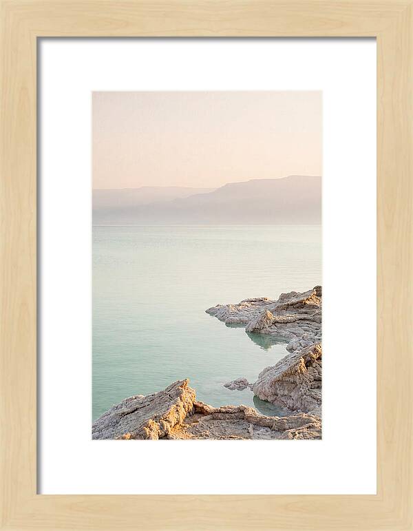 Serene Sunset Over Dead Sea