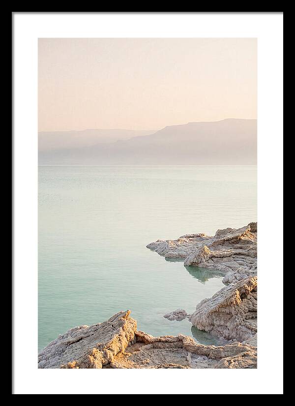 Serene Sunset Over Dead Sea