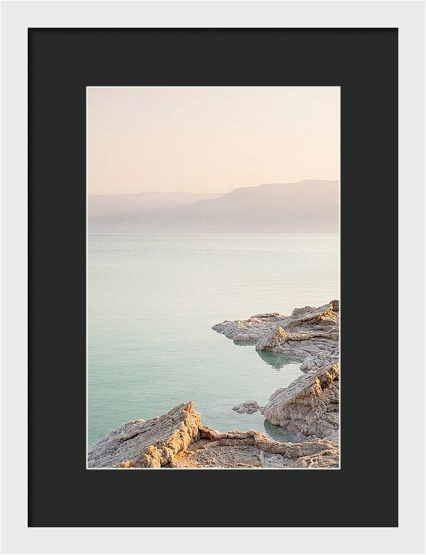 Serene Sunset Over Dead Sea