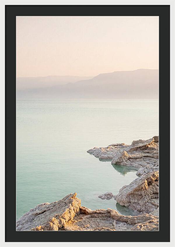 Serene Sunset Over Dead Sea
