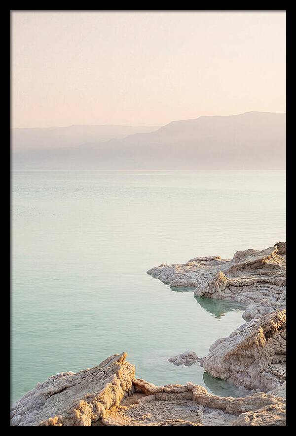 Serene Sunset Over Dead Sea