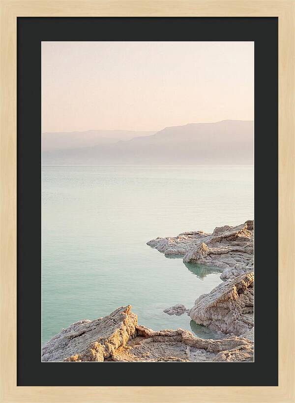 Serene Sunset Over Dead Sea
