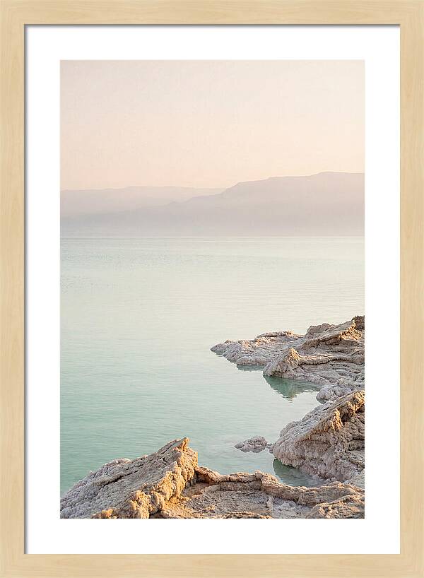 Serene Sunset Over Dead Sea