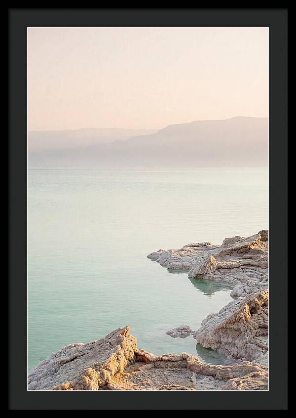 Serene Sunset Over Dead Sea
