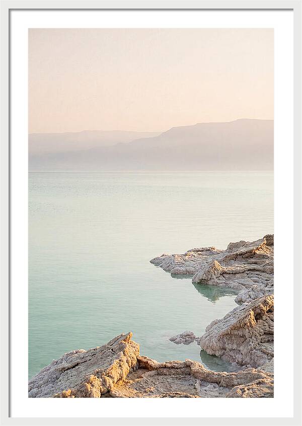 Serene Sunset Over Dead Sea