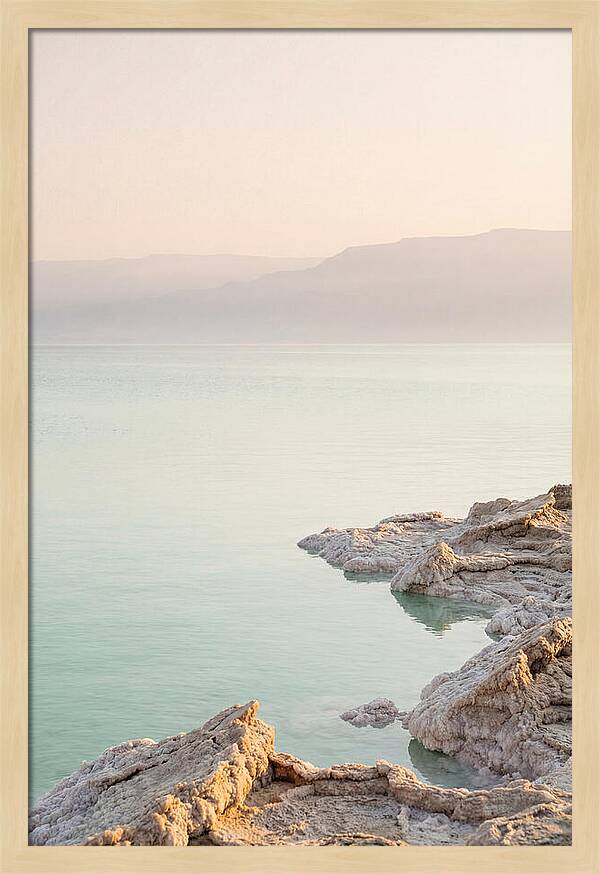 Serene Sunset Over Dead Sea