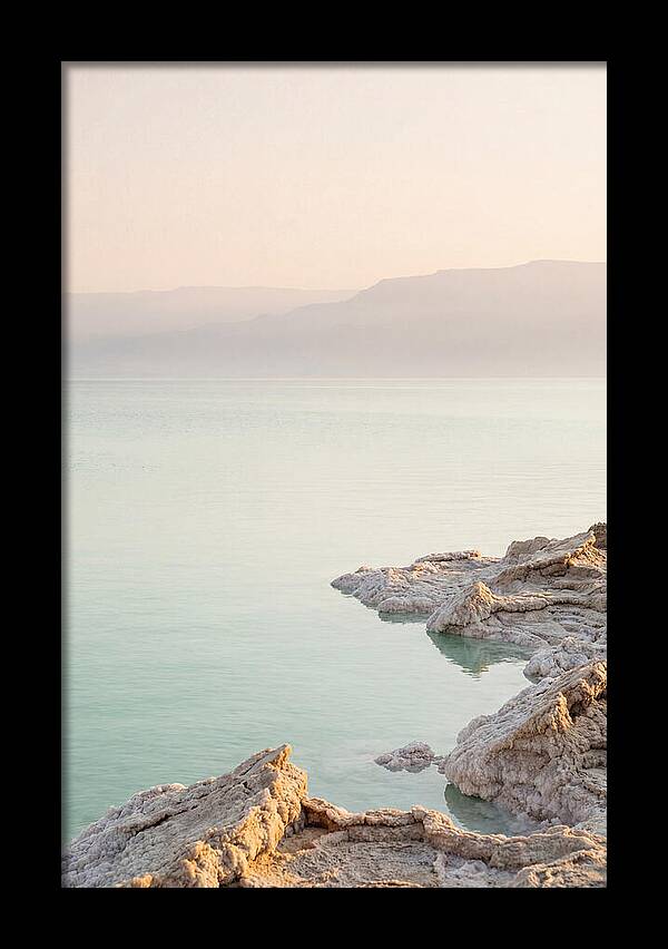 Serene Sunset Over Dead Sea