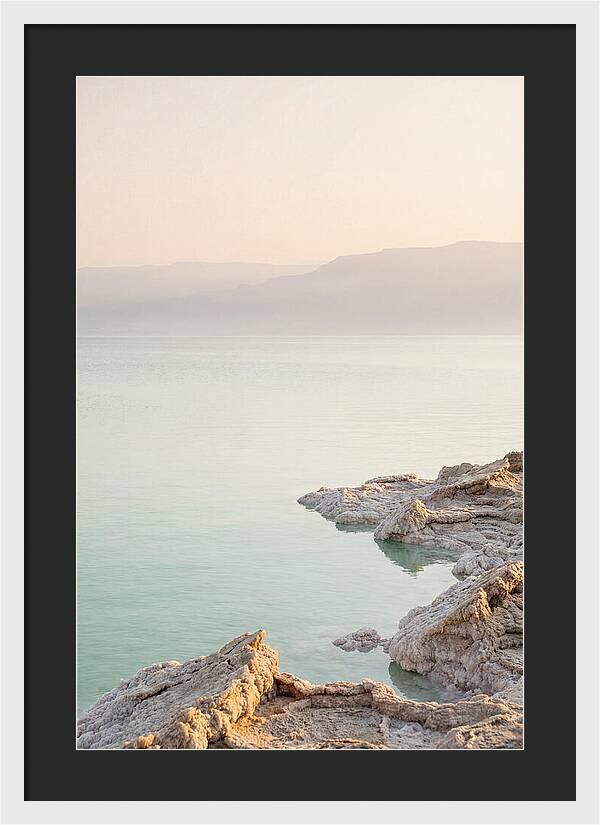 Serene Sunset Over Dead Sea