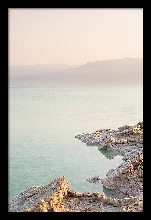 Serene Sunset Over Dead Sea