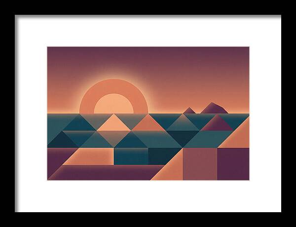 Serene Sunset Over Tranquil Waters
