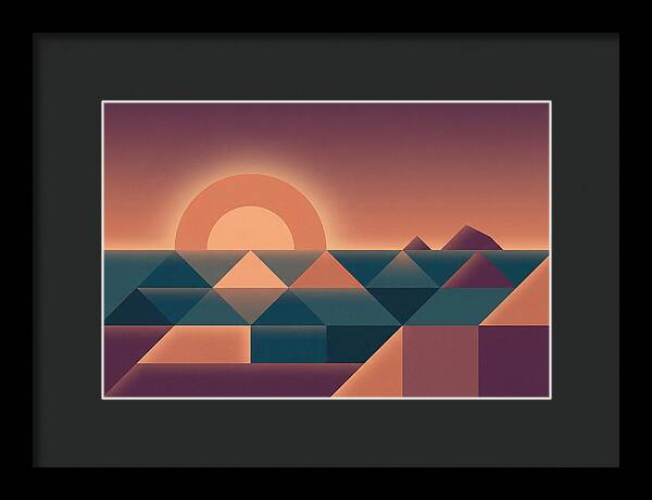 Serene Sunset Over Tranquil Waters