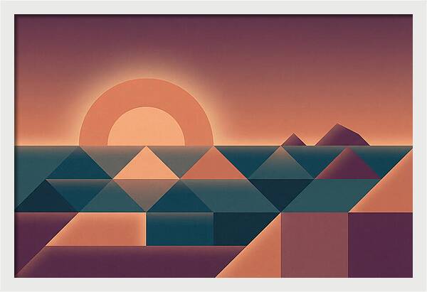 Serene Sunset Over Tranquil Waters