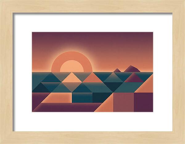 Serene Sunset Over Tranquil Waters