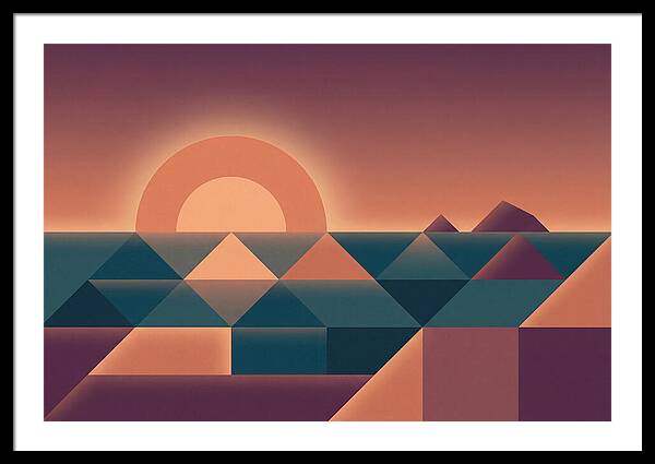Serene Sunset Over Tranquil Waters