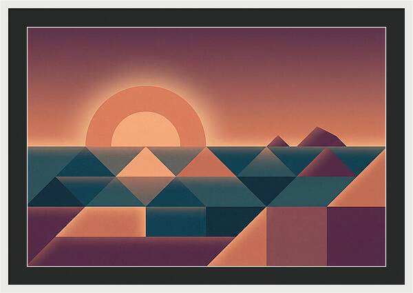 Serene Sunset Over Tranquil Waters