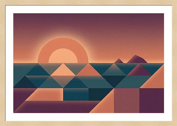 Serene Sunset Over Tranquil Waters