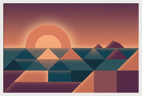 Serene Sunset Over Tranquil Waters