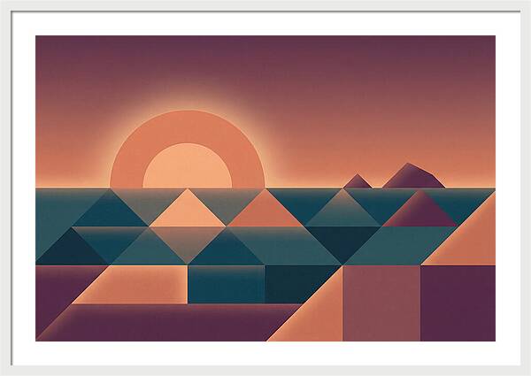 Serene Sunset Over Tranquil Waters
