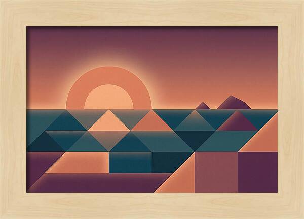 Serene Sunset Over Tranquil Waters