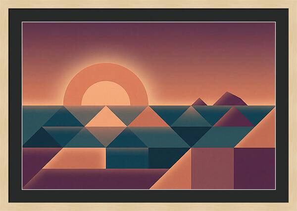 Serene Sunset Over Tranquil Waters