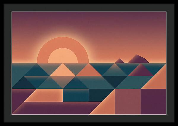 Serene Sunset Over Tranquil Waters