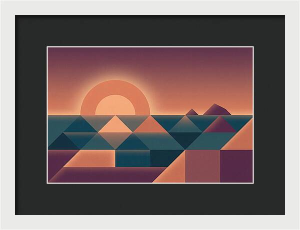 Serene Sunset Over Tranquil Waters