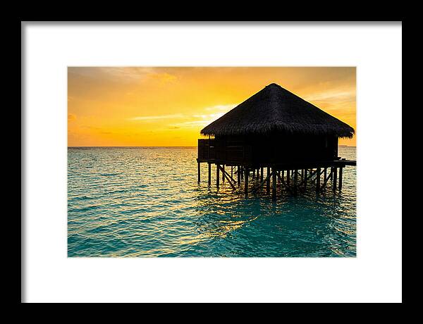 Serene Sunset Overwater Retreat
