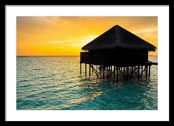 Serene Sunset Overwater Retreat