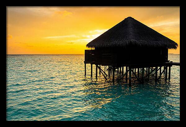 Serene Sunset Overwater Retreat