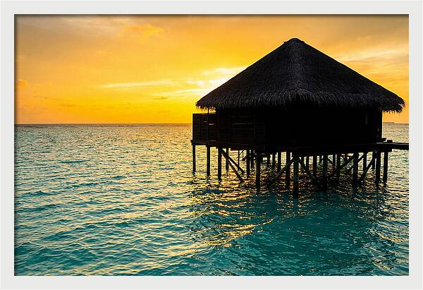 Serene Sunset Overwater Retreat