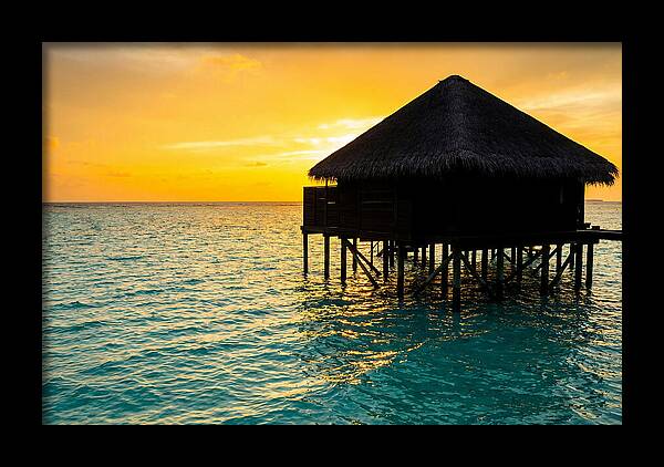 Serene Sunset Overwater Retreat