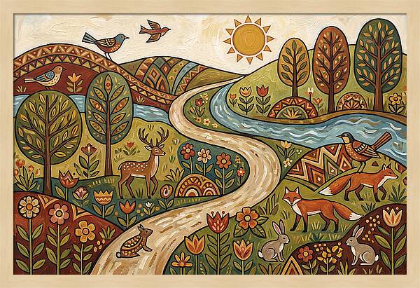 Serene Trails Through Nature