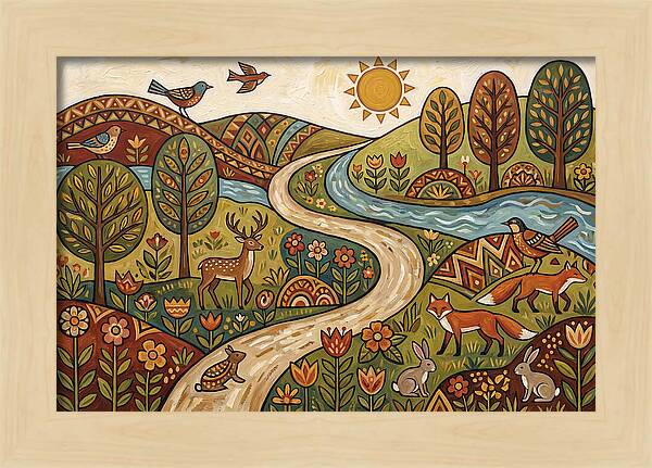 Serene Trails Through Nature