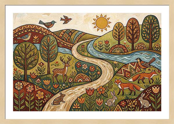 Serene Trails Through Nature