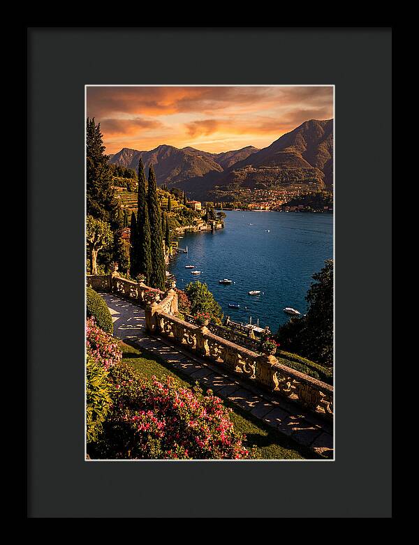 Serene Twilight Above Lake Como