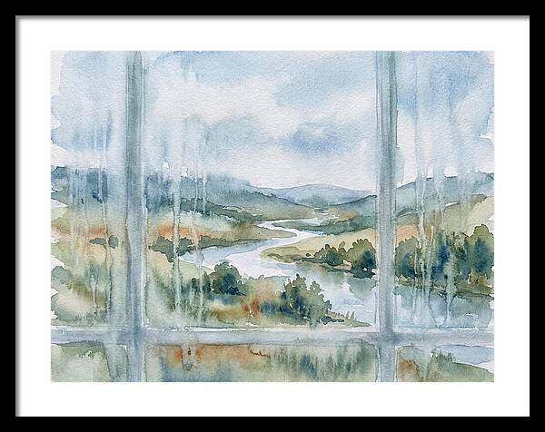 Serene View Beyond The Glass