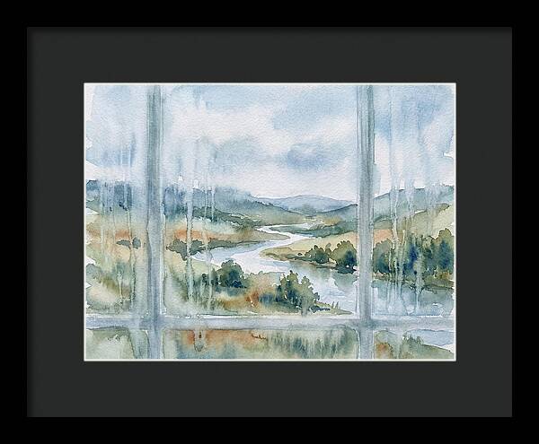 Serene View Beyond The Glass