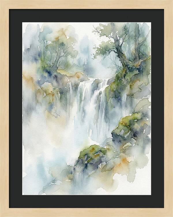 Serene Waterfall Bliss