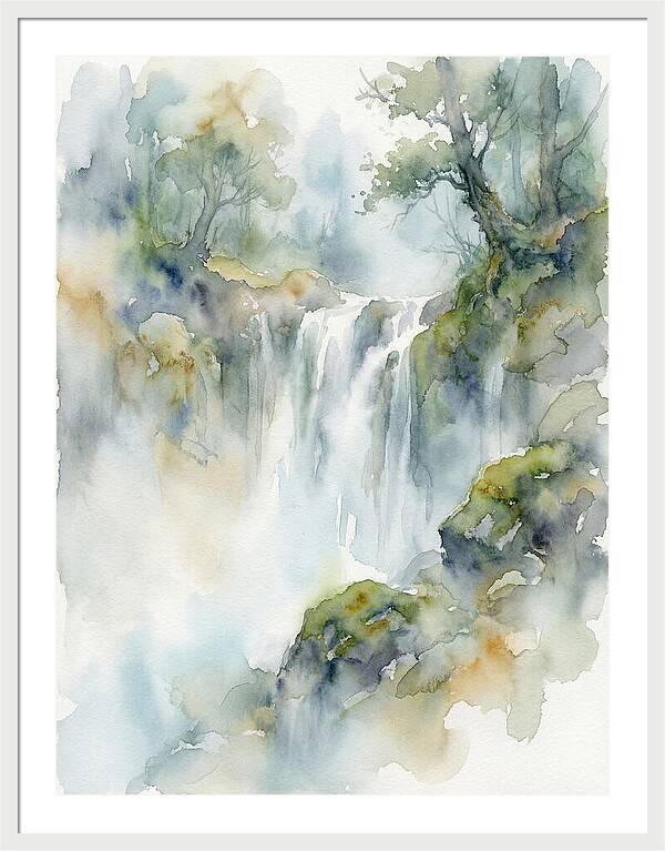 Serene Waterfall Bliss