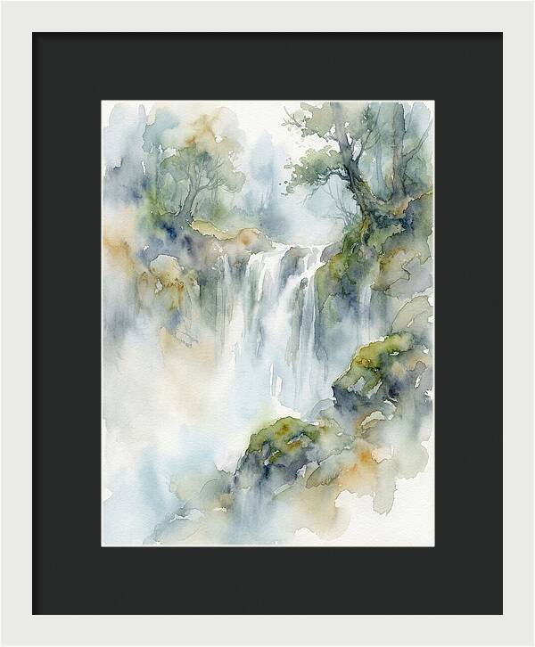 Serene Waterfall Bliss
