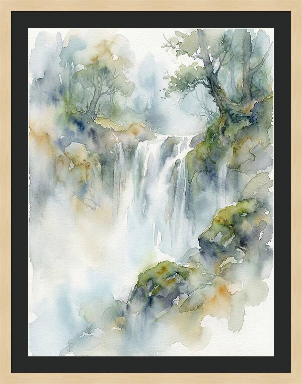 Serene Waterfall Bliss