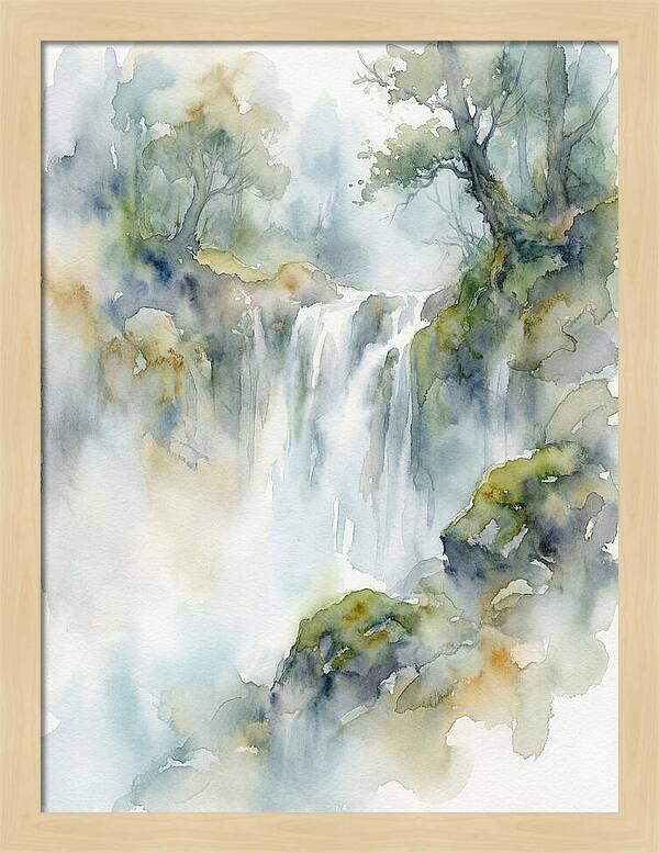 Serene Waterfall Bliss
