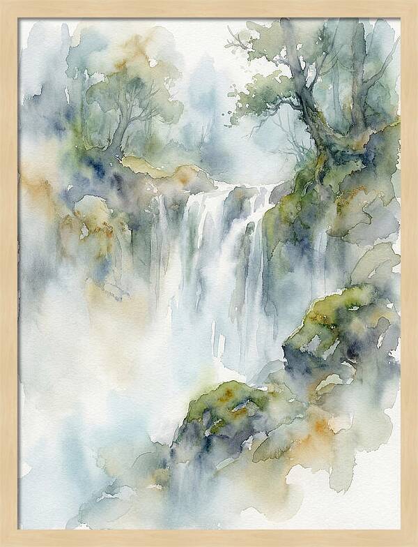 Serene Waterfall Bliss